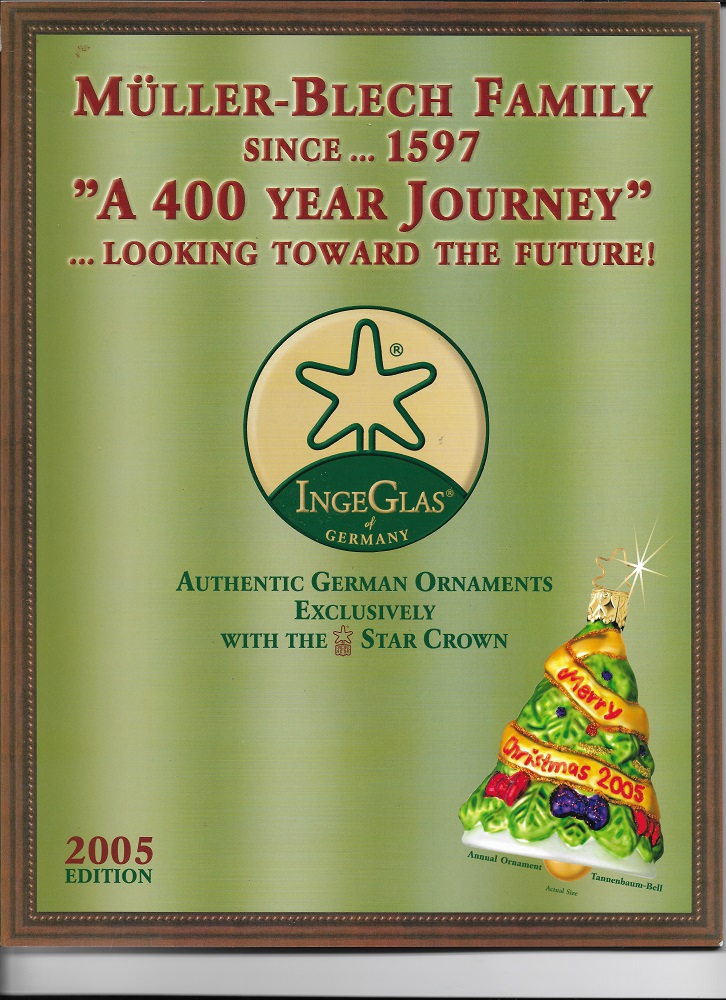 2005 Inge-Glas of Germany Catalog